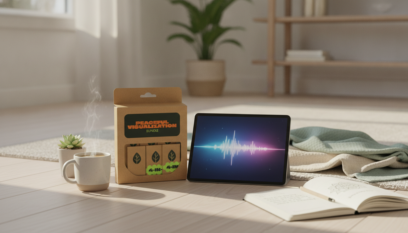 4-in-1 Peaceful Visualization Bundle for Stress Relief