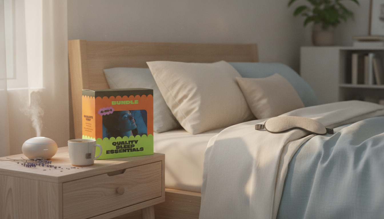 4-in-1 Sleep Essentials Pack: Better Sleep Without Pills