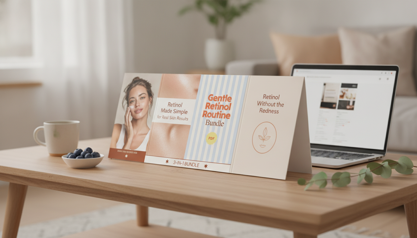 Gentle Retinol Routine Bundle: Step-by-Step, Less Redness