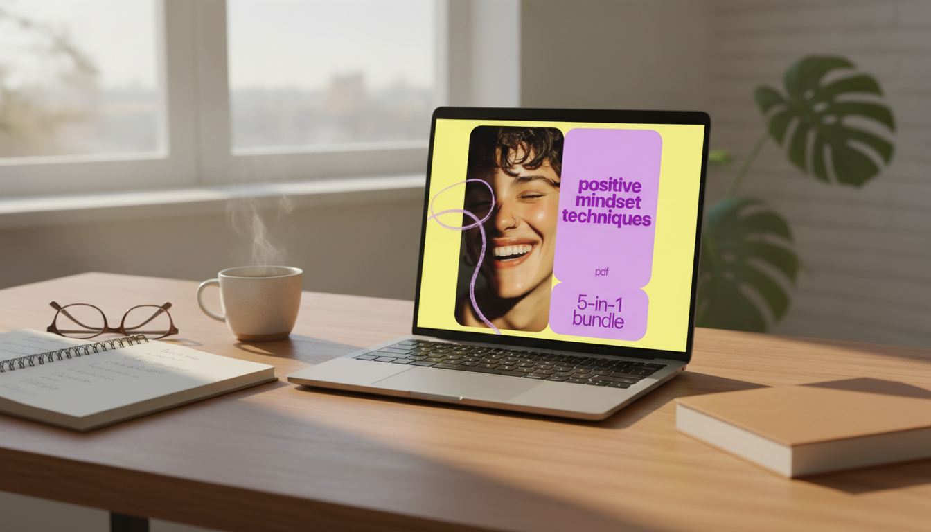 5-Minute Daily Positivity: Positive Mindset Bundle Guide