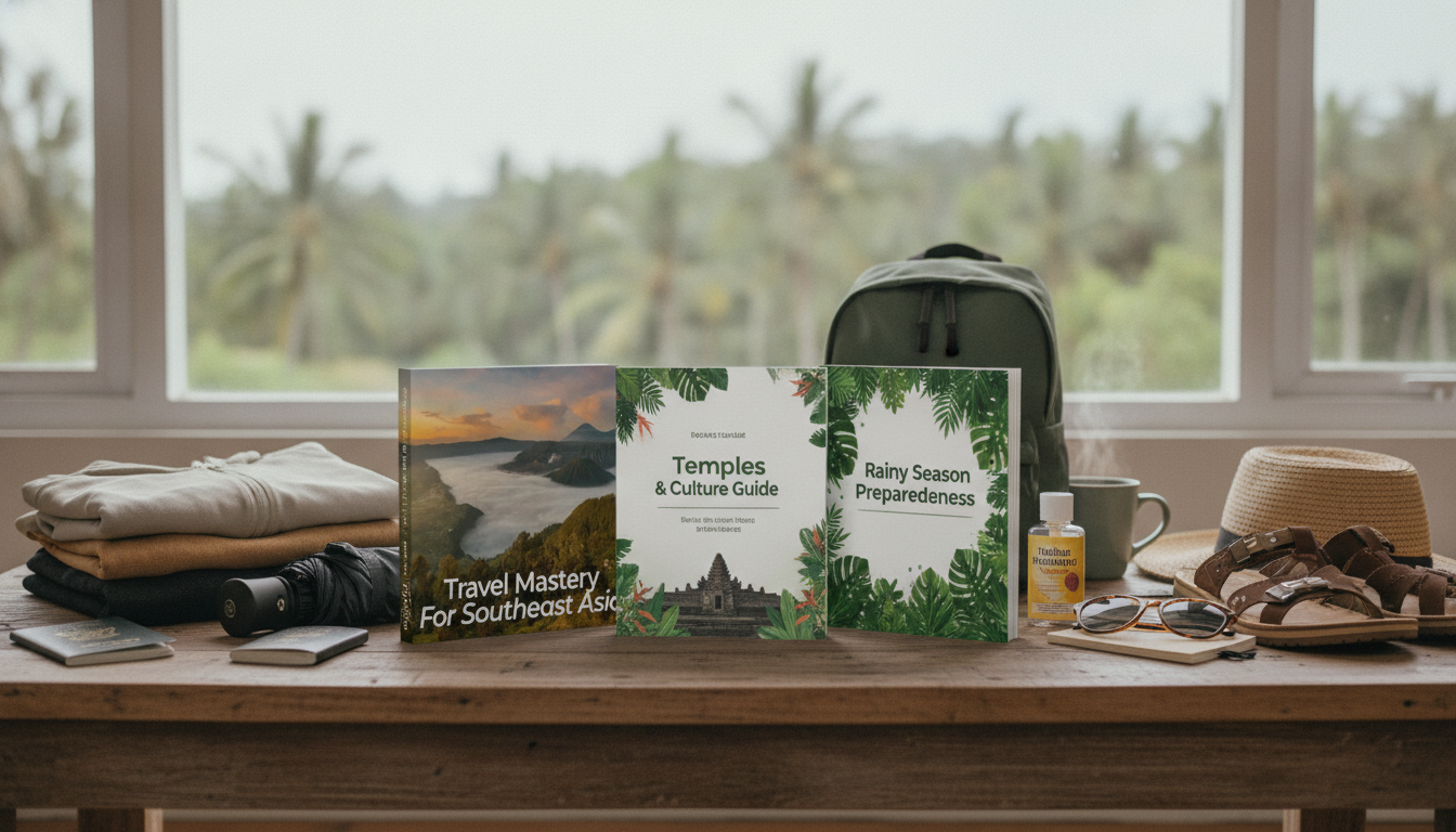 Southeast Asia Packing List: Capsule + Rain, Temples & AC